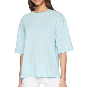 Asics light blue short sleeve tee, NWT, large